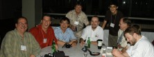 L-R: Mark Soberman, Shane Linder, Heok Hee Ng, Dave Rinaldo, Rustam Lalkaka, Lee Finley, Ingo Seidel.