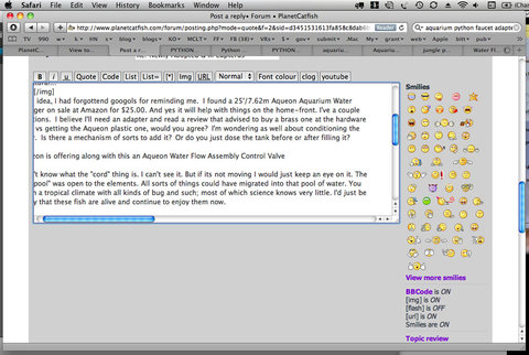 Screen Shot of Sliding Text (left margin)