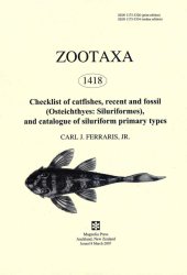 Checklist of catfishes, recent and fossil (Osteichthyes, Siluriformes) and catalogue of siluriform primary types